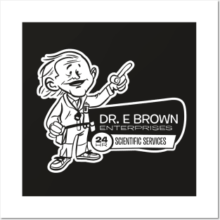 Doc Brown - Scientist For Hire! Posters and Art